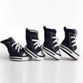 thumbnail image 4 of Pet Dog Shoes, Puppy Canvas Sport Shoes Sneaker Boots, Non Slip Causal Shoes Dog Paw Protective Cover for Outdoor Walking, Sports and Hot Pavement, 4pcs, 4 of 6