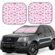 thumbnail image 1 of Fotbe Pink bows Juego de 2 Piezas de Parasoles para Parabrisas | Bloqueador Solar para Auto | Accesorios Plegables para Protección Solar Interior-Small, 1 of 6