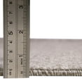 thumbnail image 3 of Unique Loom Del Mar Collection Contemporary Transitional Square Rug, 8 Feet, Gray/Beige, 3 of 4