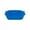 Blue, variant on Reusable Air Fryer, Silicone Baking Tray, Flower Shaped Fryer Tray Mat, Sturdy, Durables and Easys to Clean, Used for Heating and Serving Dishes(Red)