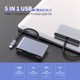 thumbnail image 5 of Adaptador multifunción 5 en 1 USB-C HUB HDTV*2 + VGA, 5 of 8