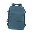 thumbnail image 3 of Mochila de mano/mochila de viaje resistente al agua de 30 litros con bolsillo impermeable para portátil. Azul, 3 of 9
