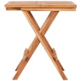 thumbnail image 2 of Casafoyer Folding Bistro Table 23.6"x23.6"x25.6" Solid Teak Wood, 2 of 3