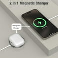 thumbnail image 4 of Magnetic Wireless Charger for iPhone, 15W USB C MagSafe Charging Pad, Qi Type C Wireless Inductive Charging Station Compatible with iPhone 16/16 Plus/16 Pro/16 Pro Max/15/14/13/12 Series, 4 of 7