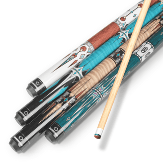 NEON Colourful 57" 2 Piece Pool Snooker Billiard Cue Stick Choose - Foto 10