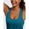 thumbnail image 4 of Musculosa CRZ YOGA de Algodón Pima con Espalda Nadadora Verde Talle S, 4 of 4