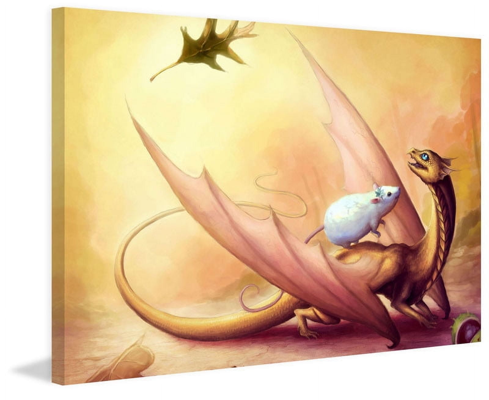 Marmont Hill "Autumn Drake" Painting Print on Canvas