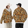 thumbnail image 4 of Lsque Zebra Pattern UPF 50+ Lightweight Sun Protection Men's Women's Long Sleeve Shirt, Hoodie Performance -Large, 4 of 7