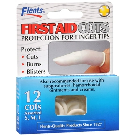 Flents First Aid Cots 12 Each (Pack of 2)
