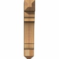 thumbnail image 6 of Ekena Millwork 6"W x 22"D x 34"H Olympic Craftsman Rough Sawn Bracket, Western Red Cedar, 6 of 13