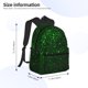 thumbnail image 2 of Disketp Green Sparkling Mochila Ligera Clásica con Múltiples Bolsillos, Mochila Casual para Hombre y Mujer, Ideal para Escuela, Trabajo y Viajes, 2 of 6