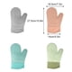 thumbnail image 3 of Guantes de silicona anti-escaldado Yuarrent cocina Barbacoa Aislamiento ignífugo Verde, 3 of 6