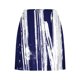 thumbnail image 5 of Jacenvly - Faldas de yoga para mujer, de moda, de verano, con estampado degradado, plisadas, de tenis, elásticas y atléticas, de dos piezas, cómodas, en azul, 5 of 7