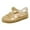 Gold, variant on Jelly Sandals for Girls Fisherman Gladiator Water Beach Shoes Closed Toe Summer Flats