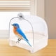 thumbnail image 5 of Baño para Pájaros, Bañera para Loros, Bandeja de Comida, Jaula Colgante para Pájaros, Caja de Ducha para Pájaros, Bañera para Pájaros, Loros, Pájaros blanco, 5 of 8