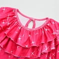 thumbnail image 2 of Girls Mermaid Princess Costume with Bag Cloak Birthday Party Cosplay, 2 of 6