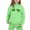 Green, variant on XUELUO Toddler Girls Outfits Sports Sets Autumn Letter Print Hoodies Jogger Pants 2 Piece Childrens Girls Training Clothes