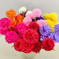 thumbnail image 4 of Happy date 1 Branch Faux Flower No-watering Fresh-keeping 7 Heads Indoor Outdoor Elegant Fake Hydrangea Flower Party Decor, 4 of 8