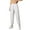 Grey, variant on Women Winter Pants - Elastic High Waist Quilted Pants Diamond-shaped Texture Design Thickened Warm Sweatpants