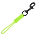 thumbnail image 1 of Crochet de Sécurité pour Plongée en Acier Inoxydable 316 de Qualité Marine avec Corde Tressée - Corde de Sécurité Résistante pour Équipement de Plongée BCD Vert, 1 of 6