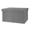 Linen Gray, variant on KINGFOM PU Leather Storage Box Bin with Lid, Laundry Organizer, Blanket Storage Box, Clothes Storage Box, Container for Office Home Closet, Clothes, Books , Baby Products, Toys, Sundries(Linen Gray)