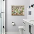 thumbnail image 6 of Farmhouse Bathroom Cactus Wall Art Plants Cactus Hummingbird Pictures Wall Decor God Says You Are Succulent Botanical Canvas Painting Prints Modern Home Decor for Bedroom Bathroom Kitchen 16"x12", 6 of 6