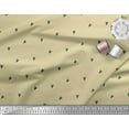 thumbnail image 3 of Soimoi Brown Viscose Chiffon Fabric Tumble Stone Abstract Printed Fabric 1 Yard 42 Inch Wide, 3 of 5