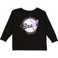 thumbnail image 3 of Inktastic Brave Hodgkins Lymphoma Awareness Violet Ribbon Boys or Girls Long Sleeve Toddler T-Shirt, 3 of 5