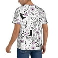 thumbnail image 5 of Haiem Hip Hop Hipster Baseball Jersey Button Down Shirts Sports Uniforms Men Women Jersey(Cowboy,Small), 5 of 9