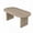 Gray, variant on GOCAPTAIN 71" Oval Dining Table for 6-8, Modern Wooden Kitchen Table With Sturdy Thick Base, Long Dining Room Table for Kitchen, Living Room, Black