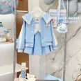 thumbnail image 6 of Cinnamoroll Sweatshirt Cute Cartoon Jacket Trousers Skirt Autumn Suit, 6 of 7