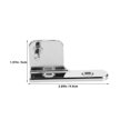 thumbnail image 2 of Nestingho 2Ud Kit De Bisagras Para Puerta De Refrigerador Ajustable Color Plateado Para Uso Y Doméstico, 2 of 8