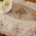 thumbnail image 2 of Warm Home Designs 60 Inch Round Embroidered Linen Tablecloth for Vintage Kitchen. VTC Linen 60 Round, 2 of 5