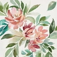thumbnail image 2 of Brockmon, Kristen 12x12 Black Ornate Wood Framed with Double Matting Museum Art Print Titled - Garden Blush I, 2 of 4