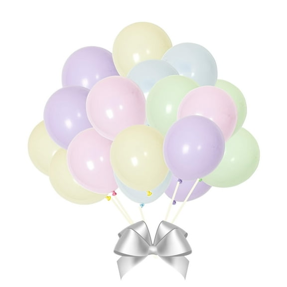 SHIMMER & CONFETTI Premium 105 Pack Pastel Pink, Purple, Yellow, Green, Blue Balloons, Birthday Party Supplies. Unicorn Rainbow, Mermaid, Donut, Ice Cream, Baby Shower, Macaron Easter Balloons