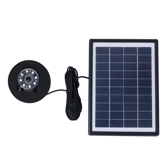Bomba de fuente solar Material de ABS de bomba de fuente solar dividida antiobstrucción para piscinas Bomba de fuente solar Bomba de fuente solar con LE ANGGREK Cocina, Decoración y Otros