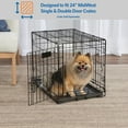thumbnail image 4 of MidWest Homes for Pets Metal Dog Crate Replacement Pan; 24 inch, 4 of 5