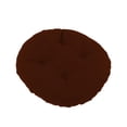 thumbnail image 1 of Cojín colgante para silla de huevo, cojín redondo y cómodo para silla de jardín color café, 1 of 9