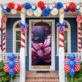 thumbnail image 5 of Magical Pink Butterfly and Rose Design Banner Background Decor Party Supplies Backdrop for Photo Booths Celebrations Gatherings and Valentine Events, 5 of 7