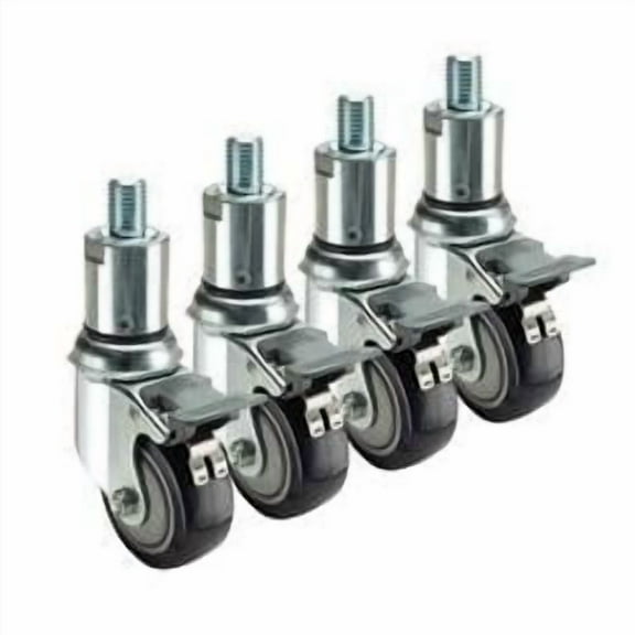 Black Wobble Wedge, Soft and Flexible by Krowne | 30/Pack