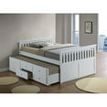 thumbnail image 4 of Storkcraft Marco Island Twin Captain's Bed with Twin Trundle in Gray, 4 of 4