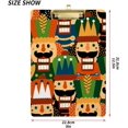 thumbnail image 3 of FMSHPON Christmas Nutcrackers Happy Clipboard Hardboard Wood Nursing Clip Board and Pull for Standard A4 Letter 13x9 inches, 3 of 5