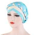 thumbnail image 7 of Hijab Braid Silky Turban Hats for Women Cancer Chemo Beanies Cap Headwrap Headwear, 7 of 7