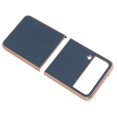 thumbnail image 3 of Folding Screen Phone Case Shockproof Leather Cellphone Protective Shell for Galaxy Z Flip4 Blue, 3 of 5