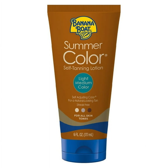 Banana Boat Summer Color Self Tanning Lotion - Light/ Medium Light/ Medium