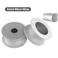 thumbnail image 1 of MYG 3inch Stone Edging Wheel Round Dry Vacuum Brazed Grinding Wheel Demi-bullnose, 1 of 8