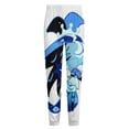 thumbnail image 5 of Shadow Milk Cookie Men's Sleeping Pants Soft Pajama Lounge Pants Casual Sleep Pants 6XL, 5 of 7