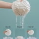 thumbnail image 2 of Toallas de baño compactas de microfibra, absorbentes y suaves, para colgar con anilla, toallas de mano de chenilla esponjosa, paquete de 3, 2 of 7