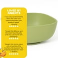 thumbnail image 2 of Baby Bowl by Muqee Peeko in Elegant Pea Pod Green Color - Baby Safe Silicone, 2 of 6