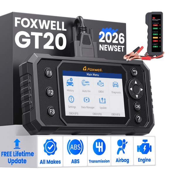 FOXWELL Outil de Diagnostic de Voiture Scanner OBD2 avec BM310